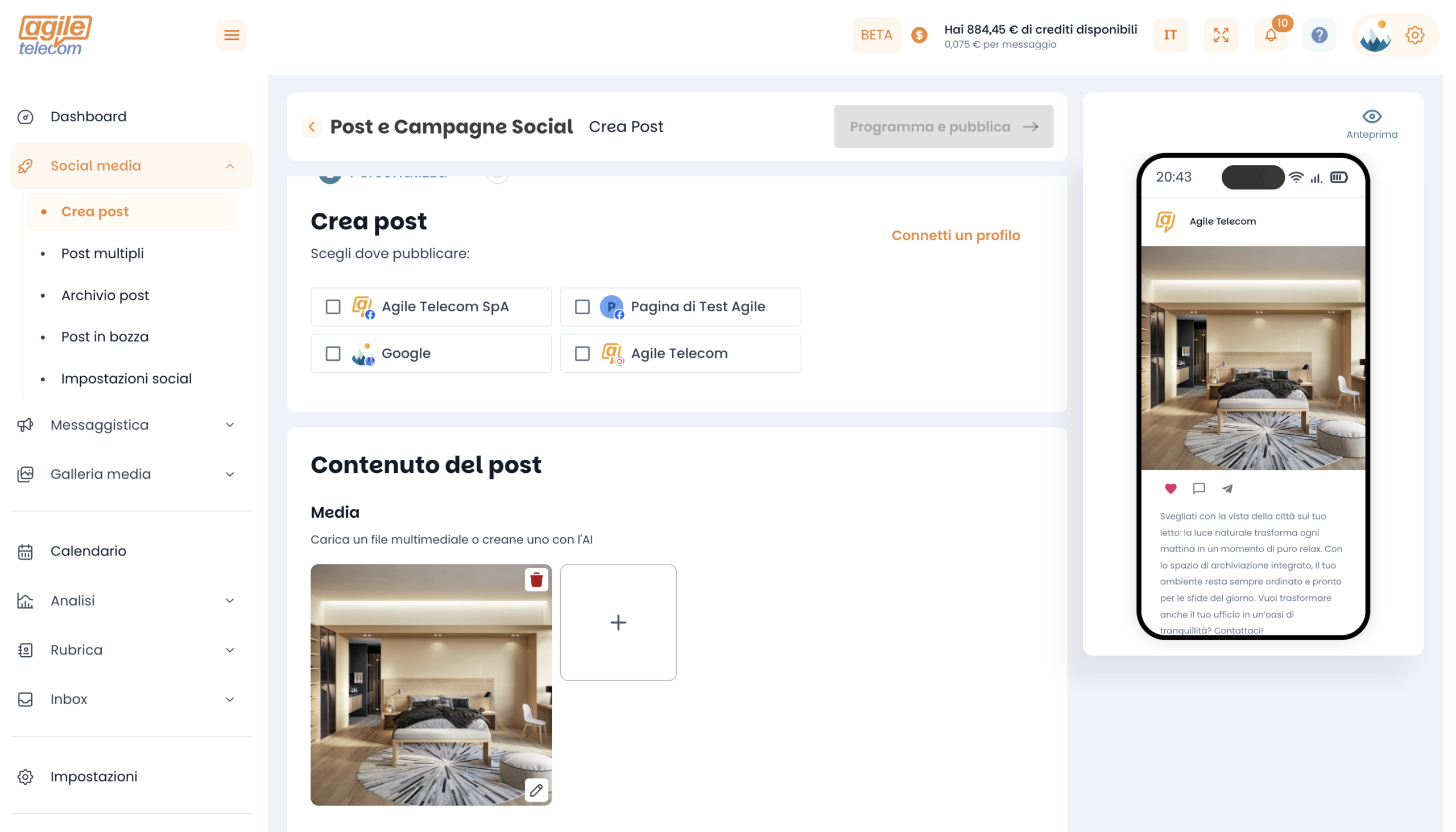 Generate. Edit. Reuse. — Agile Telecom